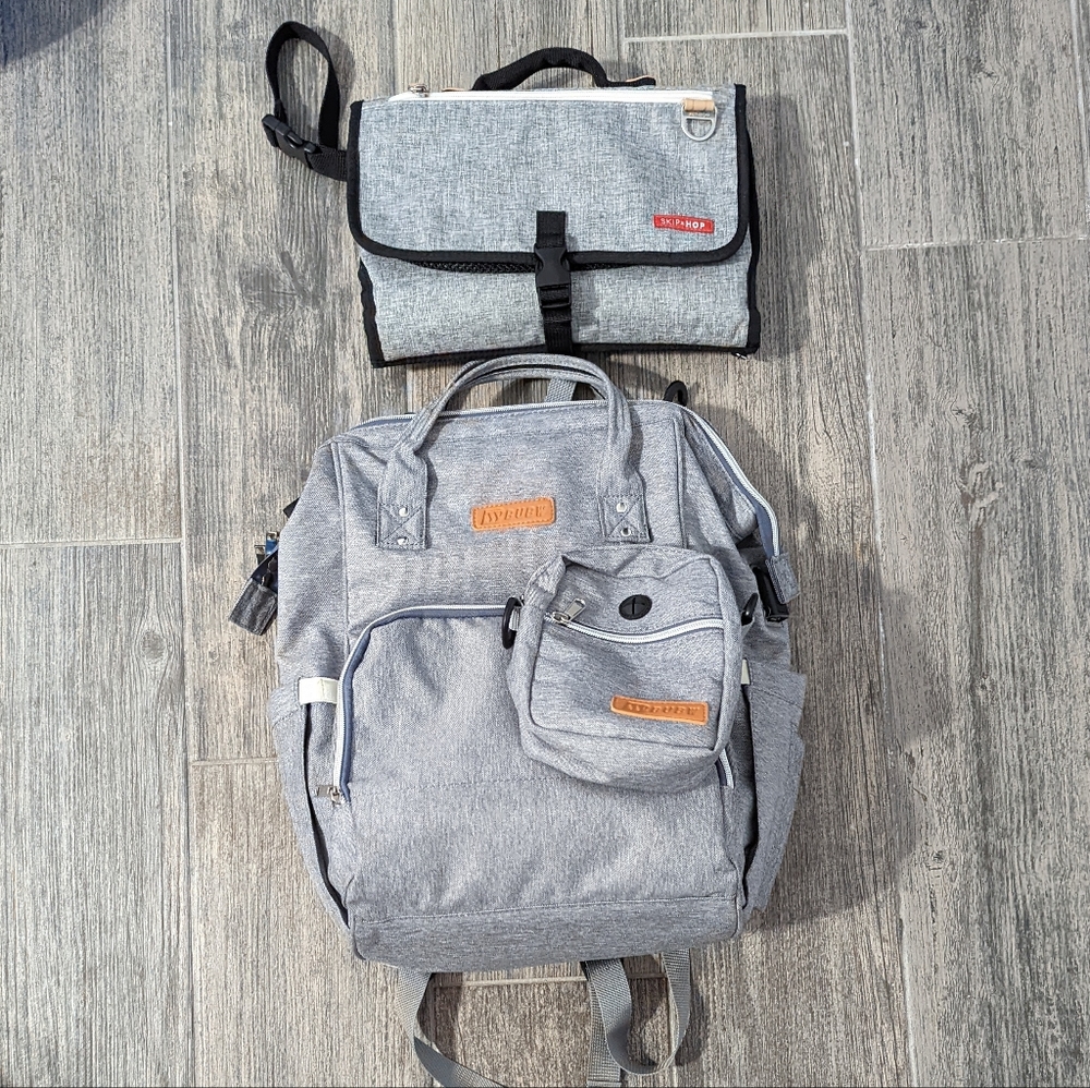 Bundle Diaper Backpack & Changing Pad